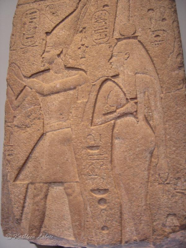 DSC02415.JPG - [en] Egyptian Mural   Egyptian Mural at the British Museum. [fr] Murale égyptienne   Murale égyptienne au  British Museum . 